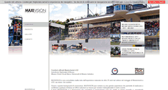 Desktop Screenshot of maxivision.it